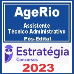 AgeRio (Assistente Técnico Administrativo) Pós Edital - Estratégia 2023