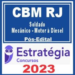 BM RJ (Soldado - Mecânico - Motor à Diesel) Pós Edital - Estratégia 2023