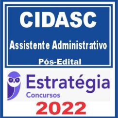 CIDASC (Assistente Administrativo) Estratégia 2023