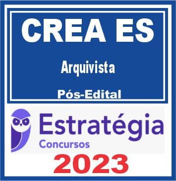 CREA ES (Arquivista) Pós Edital - Estratégia 2023