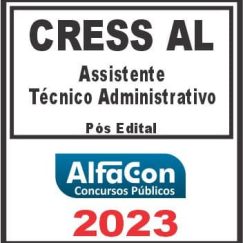 CRESS AL (ASSISTENTE TÉCNICO ADMINISTRATIVO) PÓS EDITAL - ALFACON 2023