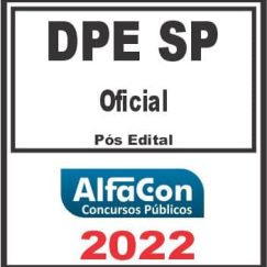 DPE SP (OFICIAL) PÓS EDITAL - ALFACON 2022