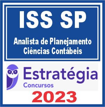 ISS SP (Analista de Planejamento - Ciências Contábeis) Estratégia 2023
