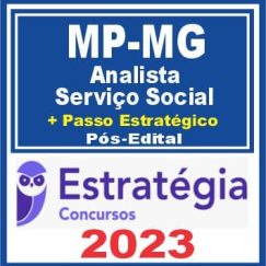 MP MG (Analista - Serviço Social + Passo) Pós Edital - Estratégia 2023