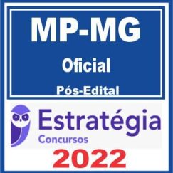 MP MG (Oficial do Ministério Público) Pós Edital - Estratégia 2022