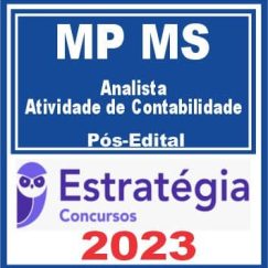 MP MS (Analista - Atividade de Contabilidade) Pós Edital - Estratégia 2023