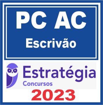 PC AC (Escrivão) Estratégia 2023