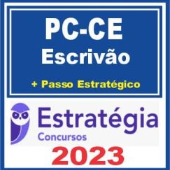 PC CE (Escrivão + Passo) Estratégia 2023