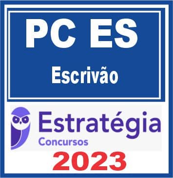 PC ES (Escrivão) Estratégia 2023