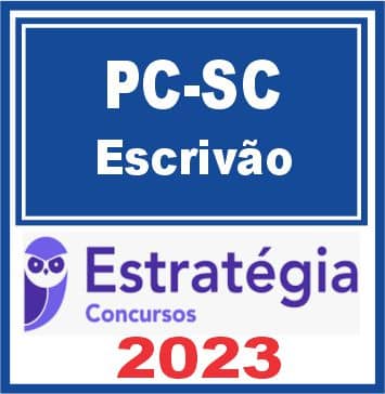 PC SC (Escrivão) Estratégia 2023