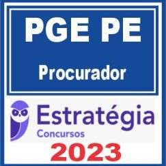 PGE PE (Procurador) Estratégia 2023