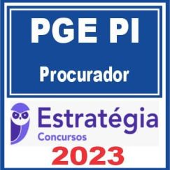 PGE PI (Procurador) Estratégia 2023