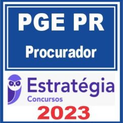 PGE PR (Procurador) Estratégia 2023