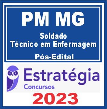 PM MG (Soldado - Técnico em Enfermagem) Pós Edital - Estratégia 2023