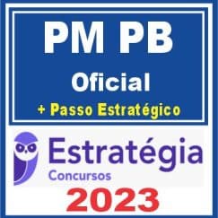 PM PB (Oficial + Passo) Estratégia 2023