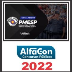 PM SP (SOLDADO) PÓS EDITAL - ALFACON 2022