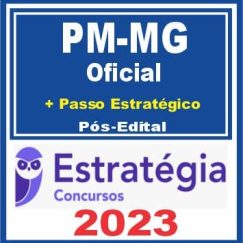 PM MG (Oficial + Passo) Pós Edital - Estratégia 2023