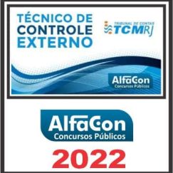 TCM RJ (AUDITOR DE CONTROLE EXTERNO) ALFACON 2022
