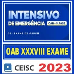CURSO OAB 1ª FASE 38 (INTENSIVO DE EMERGÊNCIA) CEISC 2023