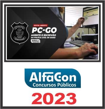 PC GO (AGENTE E ESCRIVÃO) ALFACON 2023
