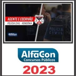 PC RO (AGENTE E ESCRIVÃO) ALFACON 2023