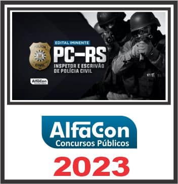 PC RS (INSPETOR E ESCRIVÃO) ALFACON 2023
