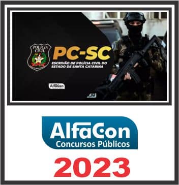 PC SC (ESCRIVÃO) ALFACON 2023