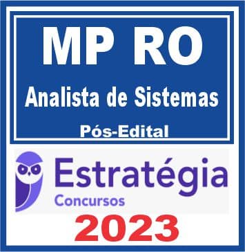 MP RO (Analista de Sistemas) Pós Edital - Estratégia 2023
