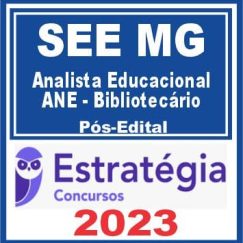 SEE MG (Analista Educacional - ANE - Bibliotecário) Pós Edital - Estratégia 2023