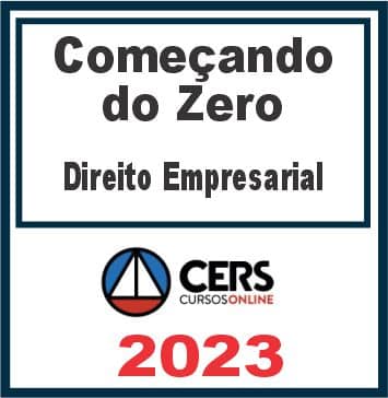Começando do Zero (Direito Empresarial - Renata de Lima) Cers 2023
