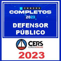 Defensor Público Estadual - Cers 2023