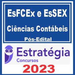 EsFCEx e EsSEX (Ciências Contábeis) Pós Edital - Estratégia 2023