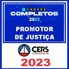Promotor de Justiça - Cers 2023