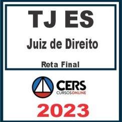 TJ ES (Juiz de Direito) Cers 2023
