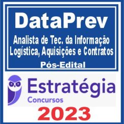 DataPrev (Analista de Tecnologia da Informação - Logística, Aquisições e Contratos) Pós Edital