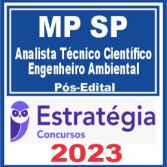MP SP (Analista Técnico Científico - Engenheiro Ambiental) Pós Edital - Estratégia 2023