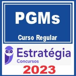 PGMs (Procurador Municipal) Curso Regular - Estratégia 2023