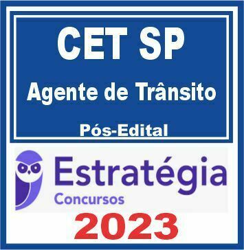 CET SP (Agente de Trânsito) Pós Edital - Estratégia 2023