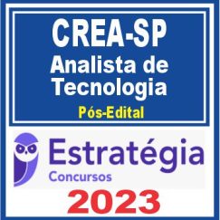 CREA SP (Analista de Tecnologia) Pós Edital - Estratégia 2023