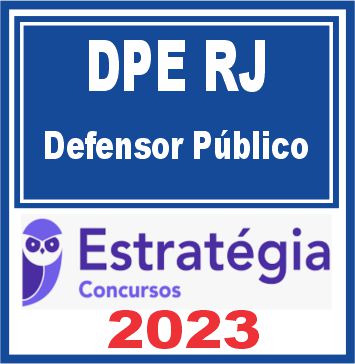 DPE RJ (Defensor Público) Estratégia 2023