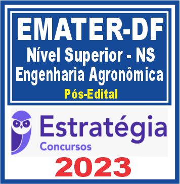 EMATER DF (Engenharia Agronômica) Pós Edital - Estratégia 2023