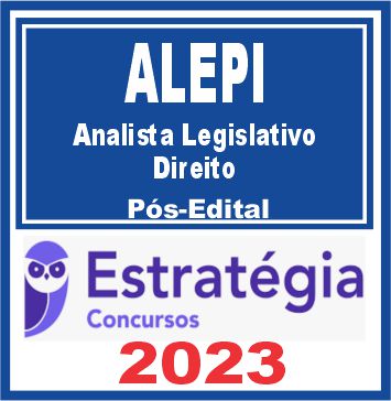 ALEPI (Analista Legislativo - Direito) Pós Edital - Estratégia
