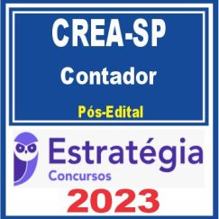 CREA SP (Contador) Pós Edital - Estratégia 2023