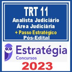 TRT 11 AM/RR (Analista Judiciário + Passo) Pós Edital - Estratégia 2023