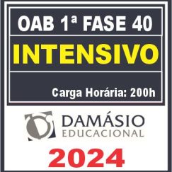 Curso OAB 1ª Fase 40 Exame (Intensivo) Damásio