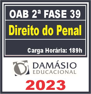 Curso OAB 2ª Fase 39 Exame (Penal) Damásio