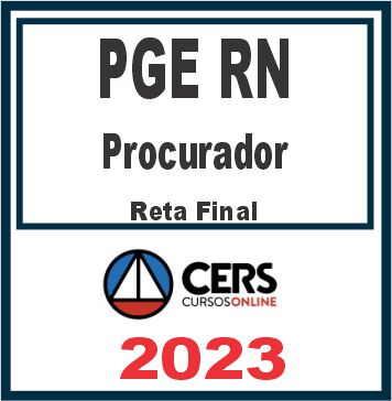 PGE RN (Procurador) Pós Edital - Cers 2023