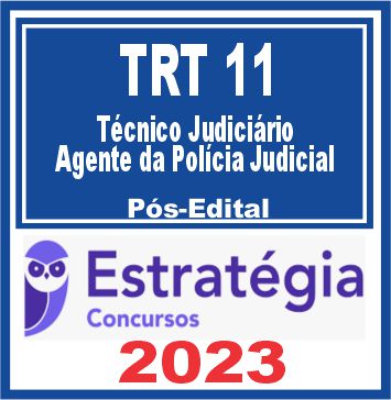 TRT 11ª Região - AM/RR (Técnico Judiciário - Especialidade: Agente da Polícia Judicial)