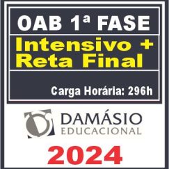 Curso OAB 1ª Fase 40 Exame (Intensivo + Reta Final) Damásio