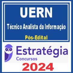 UERN (Técnico Analista da Informação) Pós Edital - Estratégia 2024